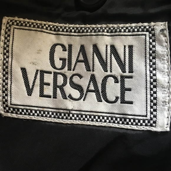 1990 Gianni Versace Cropped Leather Jacket - Picture 3 of 8